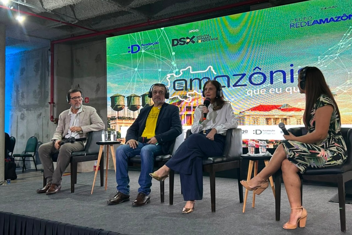 Amazônia Que Eu Quero debate impactos das novas tecnologias na democracia durante painel em Manaus
