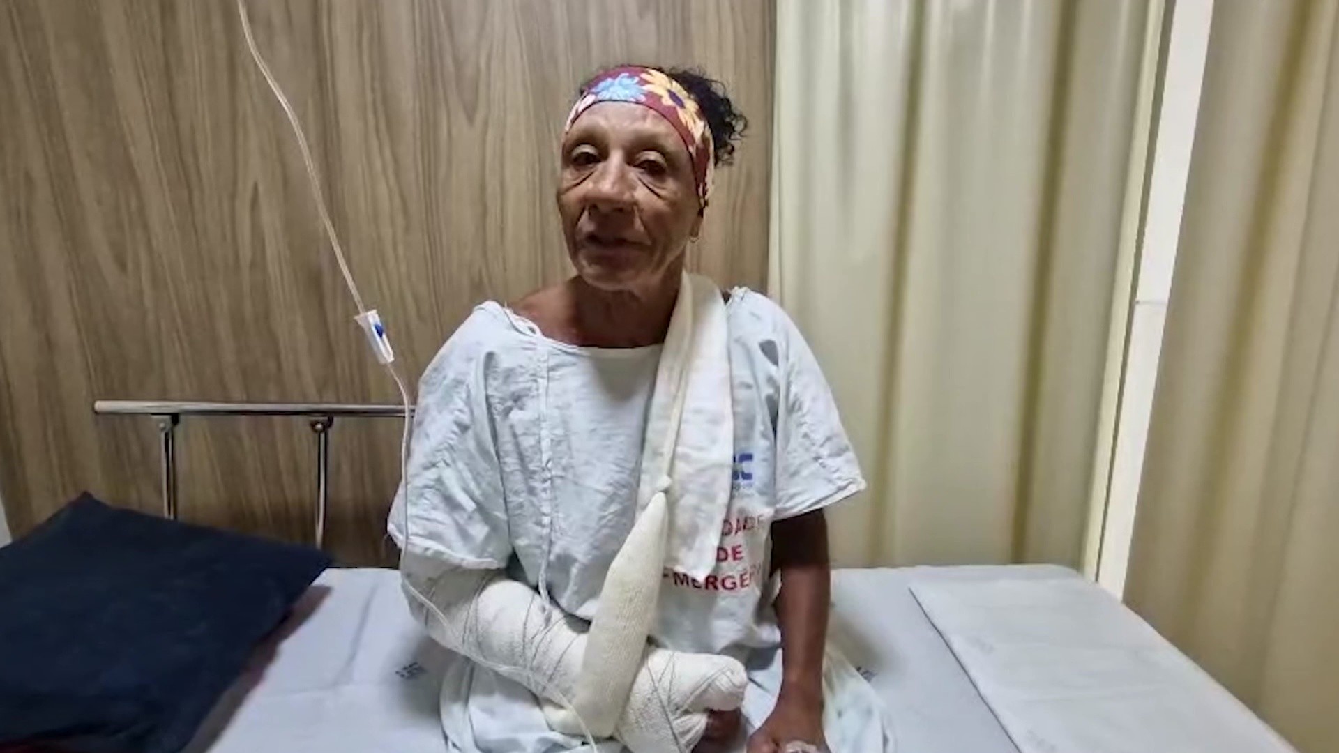 'Deus me tirou de um acidente bem feio', diz triatleta atropelada durante treino na Rodovia Anhanguera