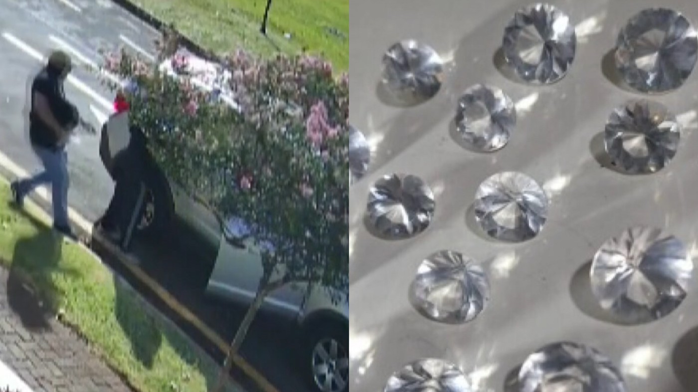 Celular esquecido por policial no local do crime ajudou polícia a investigar roubo de diamantes no Paraná, diz delegado