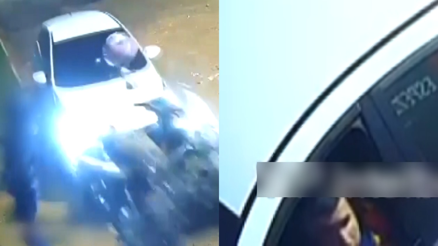 Homem joga carro contra ex-companheira em frente ao local de trabalho dela, no Paraná