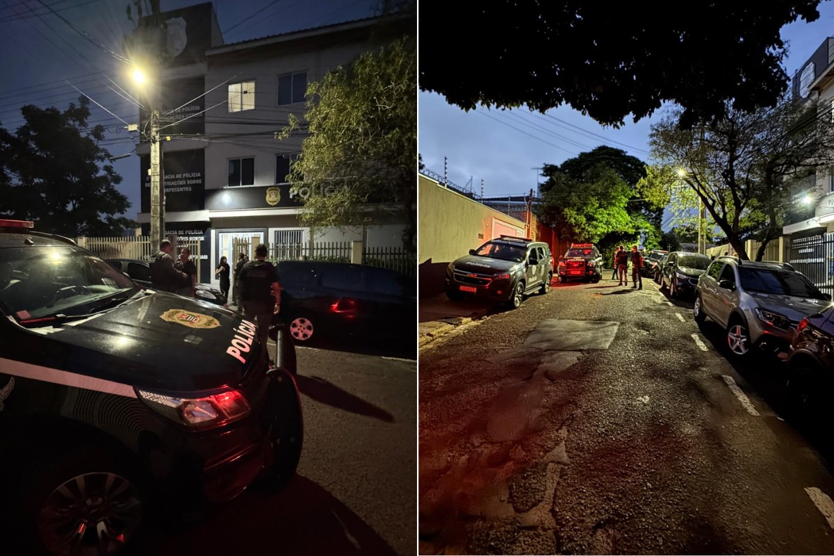 Operação policial investiga grupo suspeito de usar apartamentos alugados para esconder drogas e armas no interior de SP