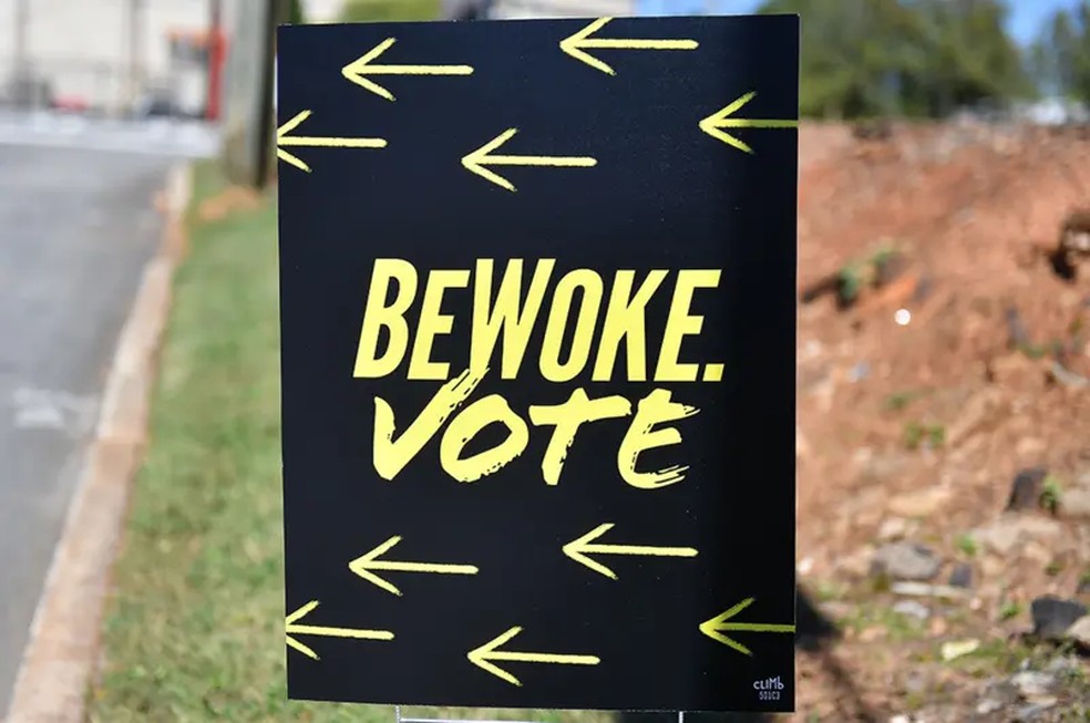 O direito ao voto é uma das causas emblemÃ¡ticas dos ativistas woke. — Foto: GETTY IMAGES via BBC