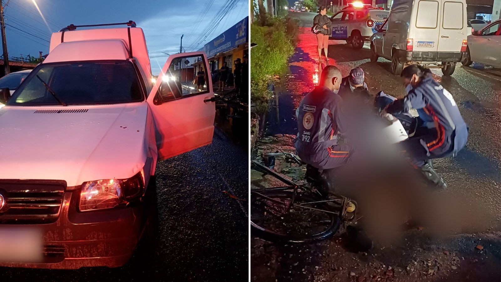 Ciclista morre após acidente com furgão em avenida de Teresina