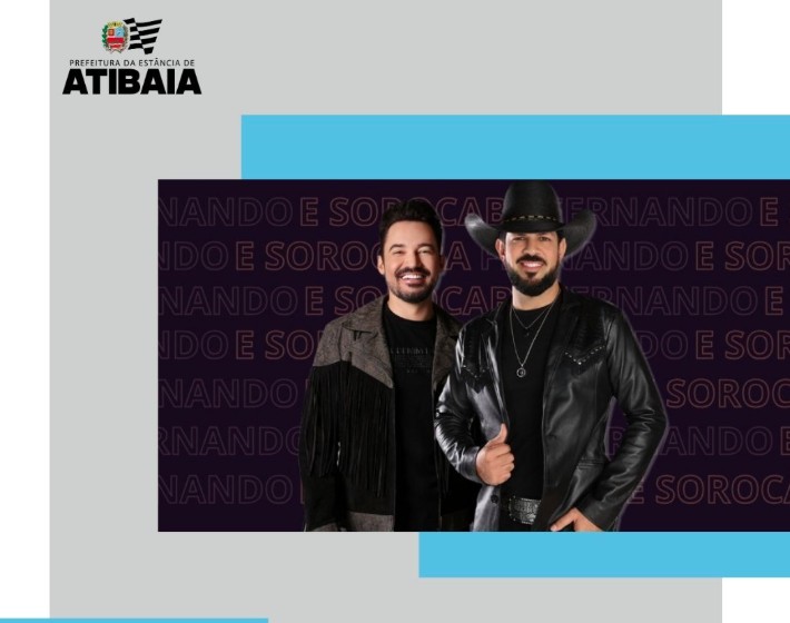 Aniversário de Atibaia: Confira programação de shows na cidade