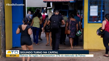 População da região sul de Palmas representa 37% dos eleitores da capital