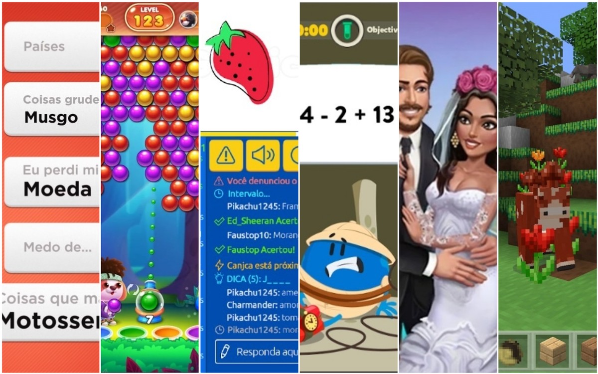 Games gratuitos para quarentena: Veja lista de jogos para celulares que  mais se popularizaram, Games