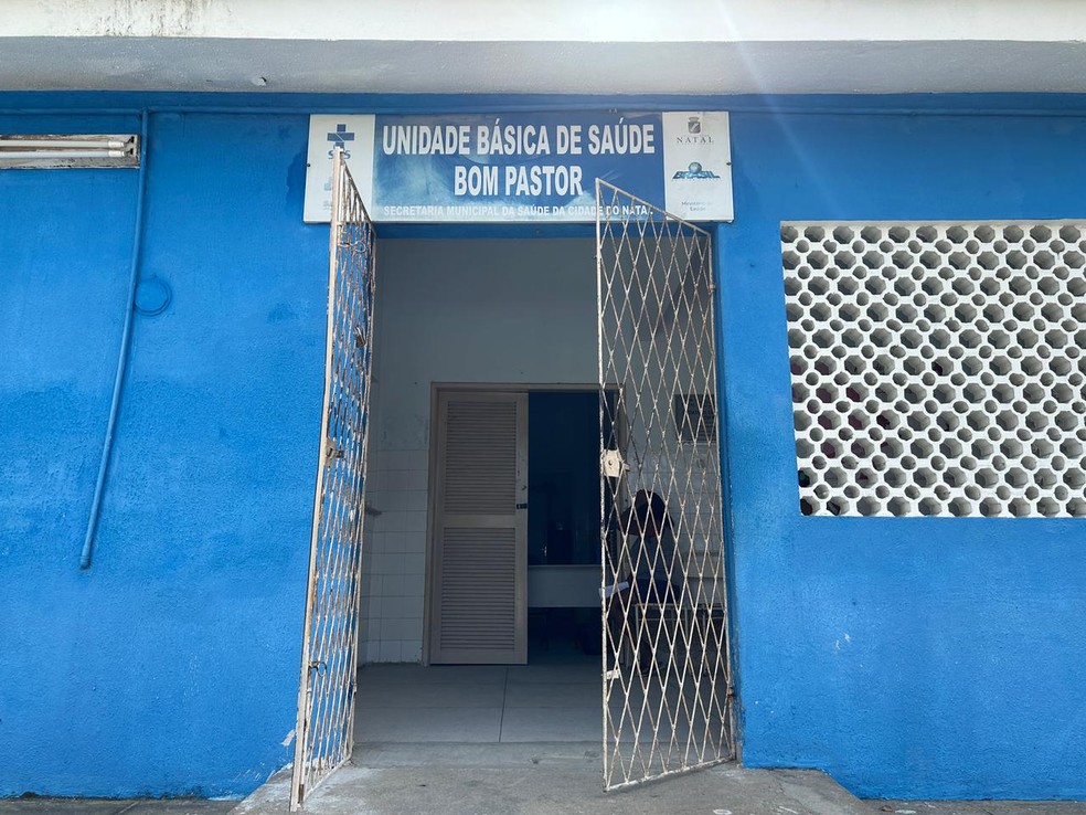 UBS do Bom Pastor, em Natal — Foto: Lucas Cortez/Inter TV Cabugi