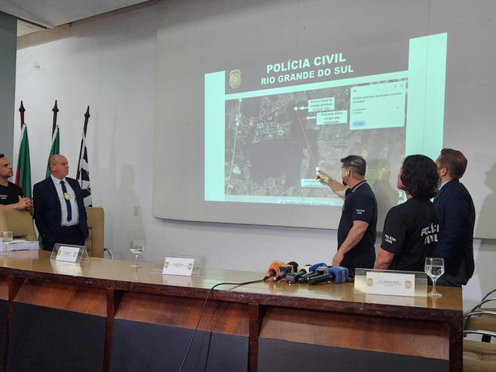 Polícia Civil confirma que corpo de Alessandra Dellatorre foi encontrado — Foto: Letícia Mendes/Agência RBS