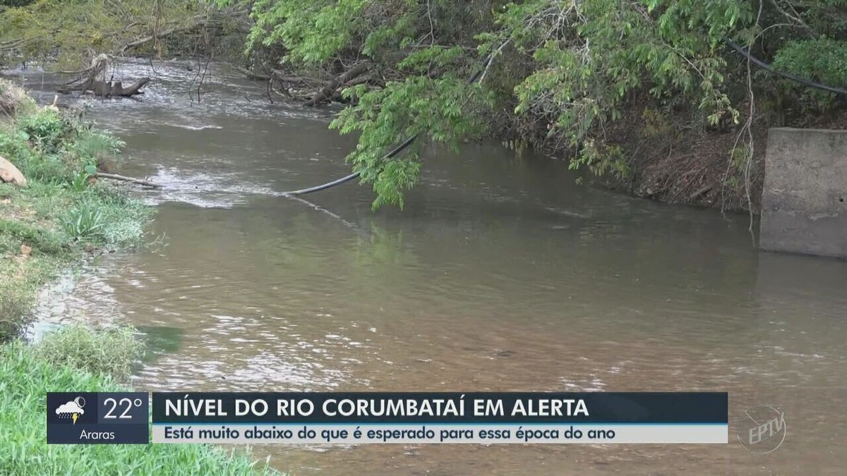 Rio Corumbataí está abaixo do nível normal e Rio Claro orienta ...