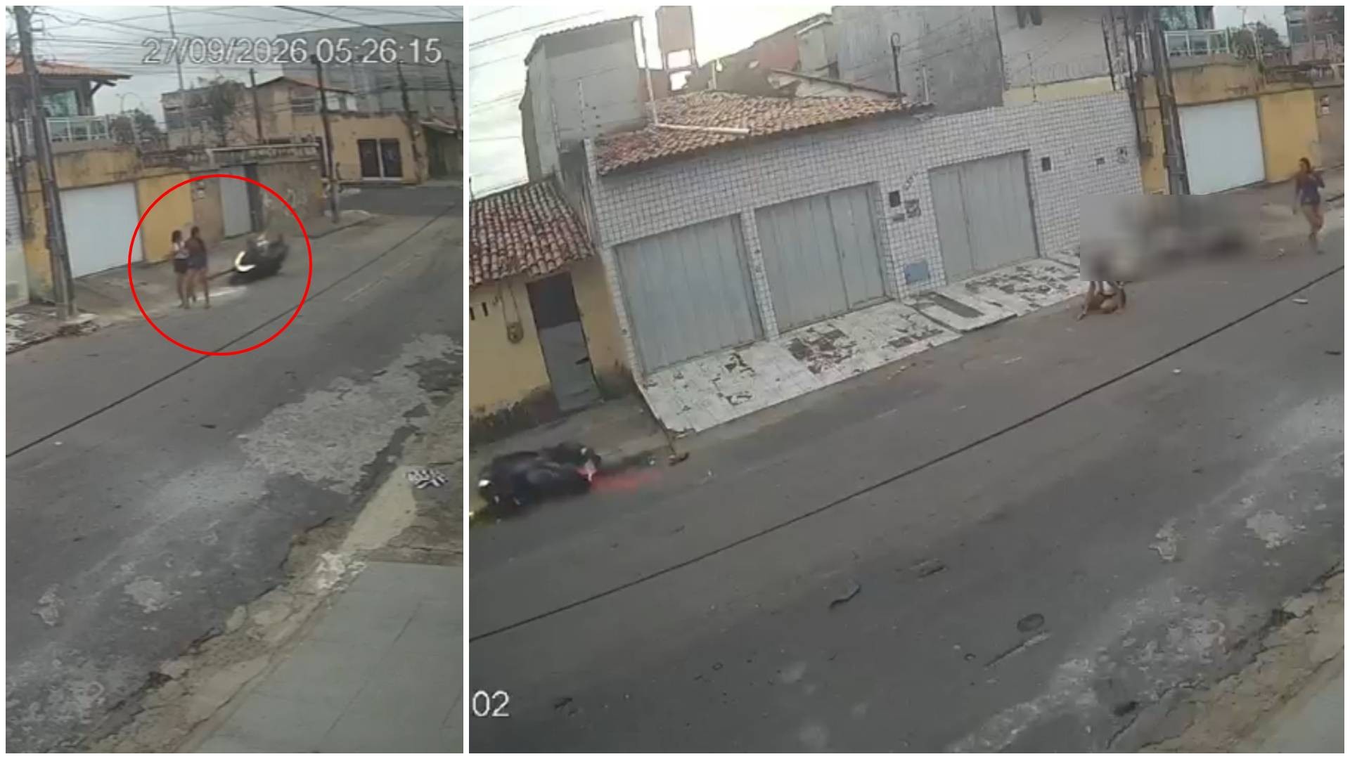 Acidente em Fortaleza deixa um morto e feridos após atropelamento e colisão com poste​‌​
