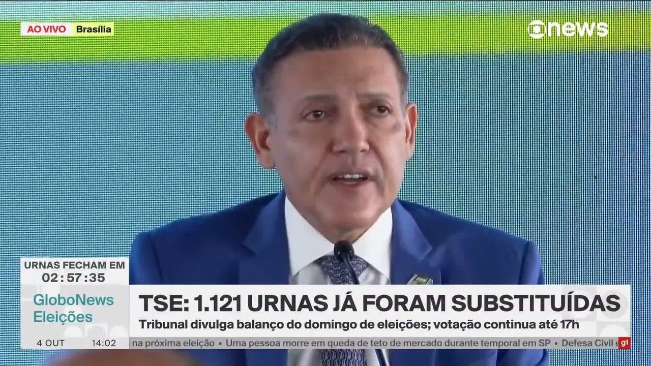 Nunes Marques diz que não há risco de interferência estrangeira nas eleições | G1