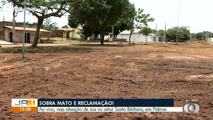 Equipes da prefeitura começam limpeza no setor Santa Bárbara