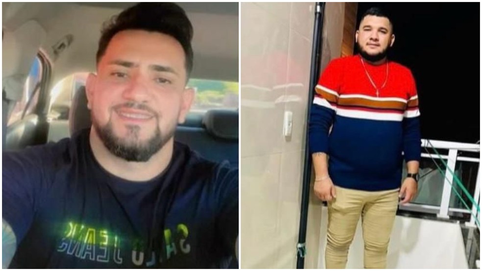 Danilo Nogueira e Emanuel Brito foram mortos em ataque a uma churrascaria de Boa Viagem (CE) — Foto: Reprodução