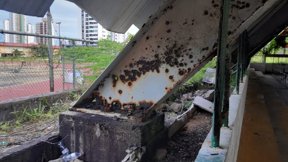 Caic em Lagoa Nova, em Natal — Foto: Thiago César/Inter TV Cabugi