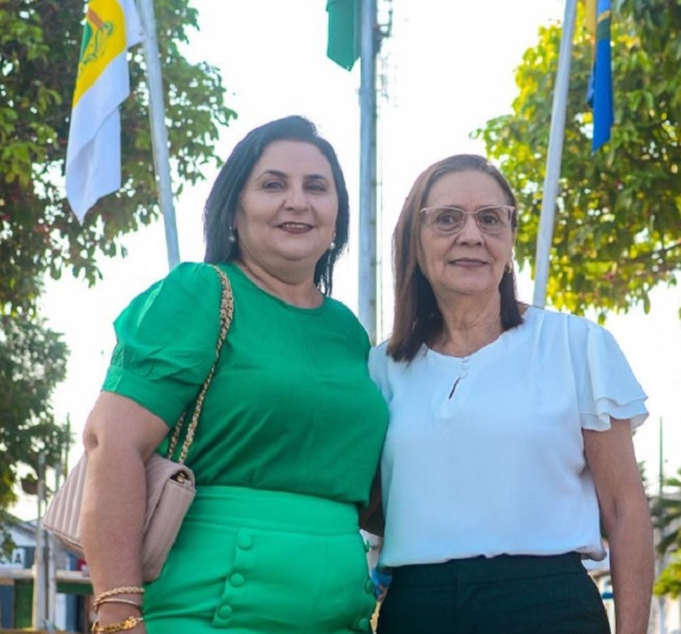 Edna Lemos e Rejane Costa tiveram mandato de prefeita e vice de Pedro Velho cassados pela Justiça Eleitoral — Foto: Redes sociais
