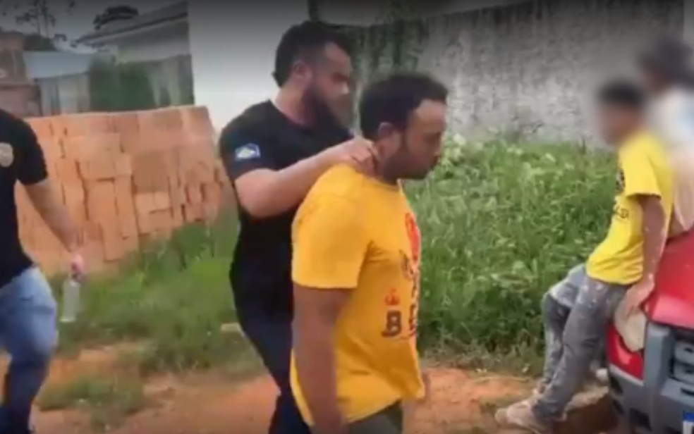 Gilberto Rodrigues dos Anjos é acusado de matar um jornalista enforcado em Mineiros, Goiás — Foto: Reprodução/Redes Sociais