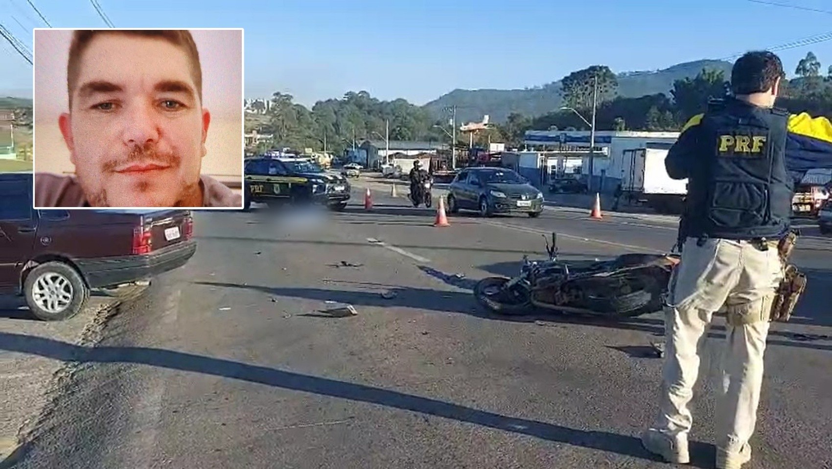 Funcionário do DMAE morre após bater em carro que fazia conversão em avenida de Poços de Caldas