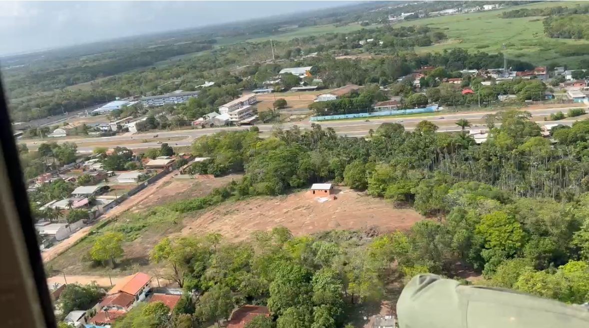 PF identifica área de ocupação irregular de 180 mil m² próximo ao aeroporto de Macapá