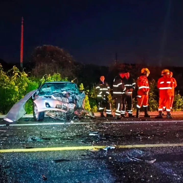 Homem morre após colisão frontal de carros na BR-304, no RN