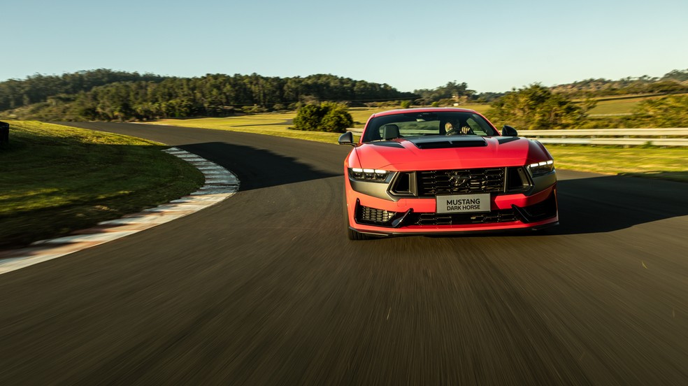 Ford Mustang Dark Horse tem 507 cv de potência — Foto: Divulgação | Ford