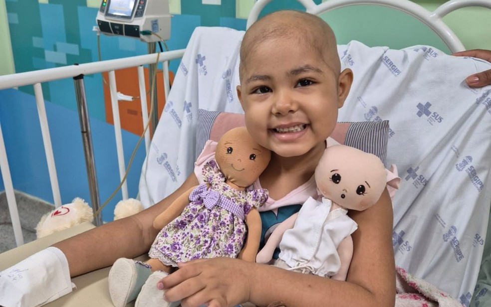 Sibelly de Jesus, de 5 anos. — Foto: Arquivo Pessoal