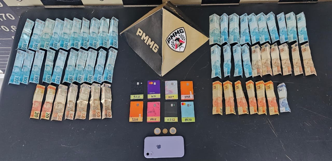 Trio que sacava dinheiro com cartões de terceiros em supermercado no Luizote de Freitas é descoberto e preso