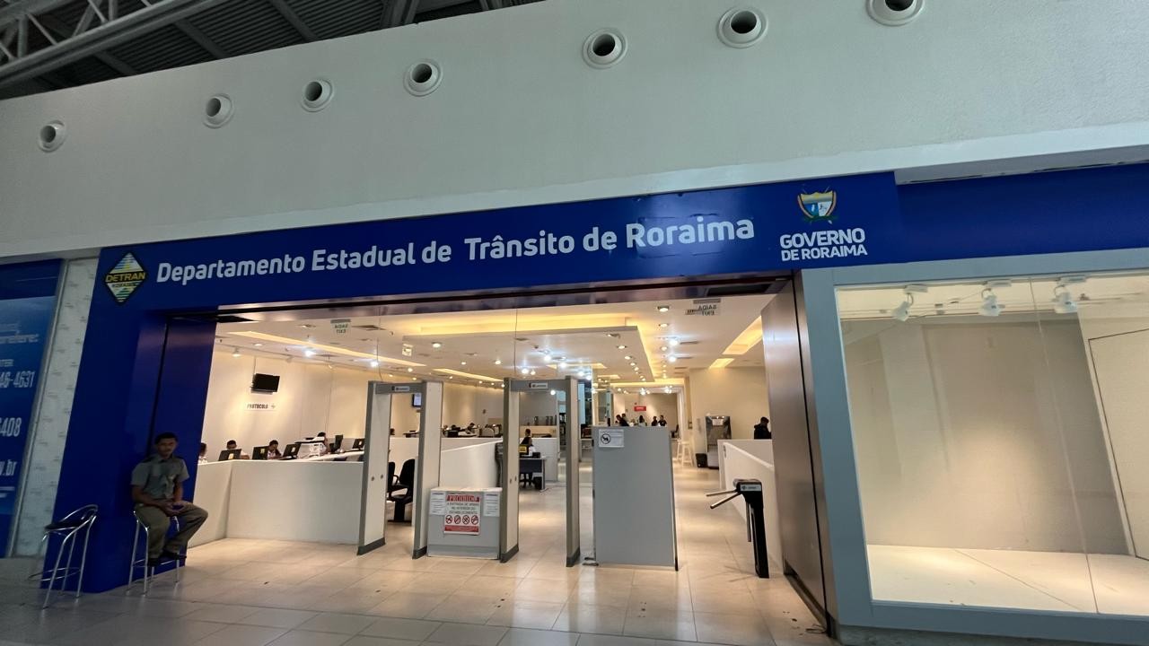 Detran-RR suspende atendimento em unidade do shopping no Caçari para manutenção