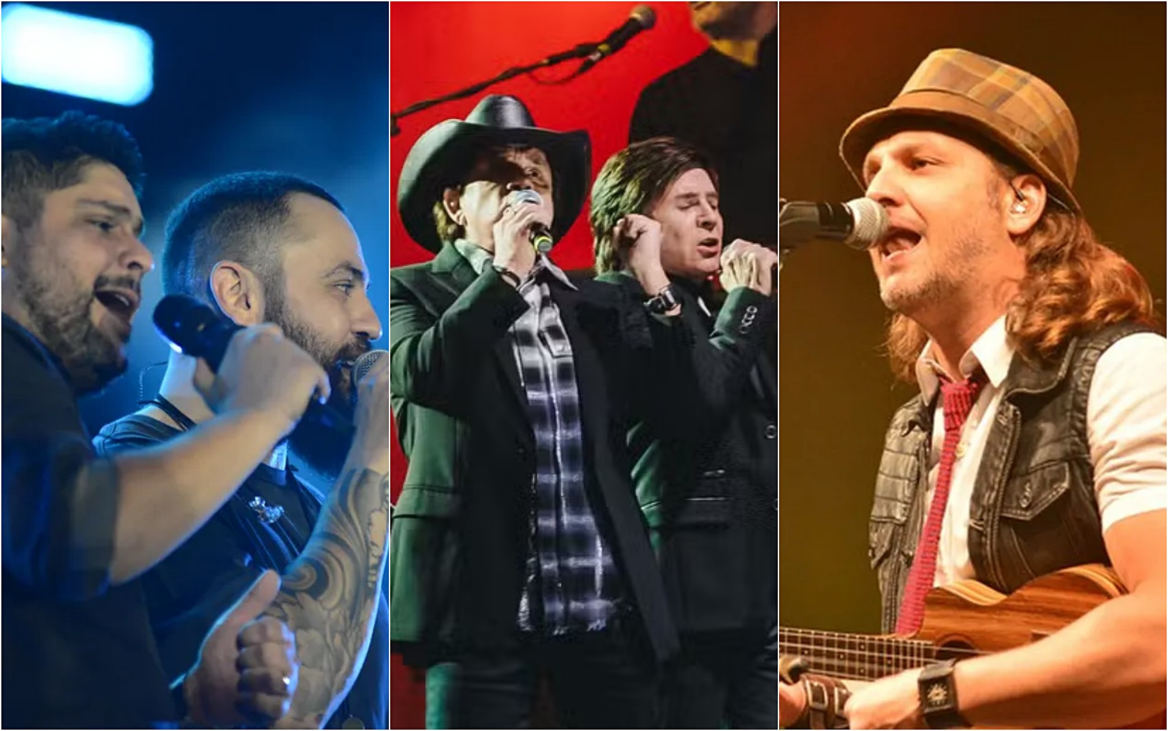 Jorge & Mateus, Chitãozinho & Xororó e Falamansa são algumas opções para aproveitar o Sul de MG neste fim de semana