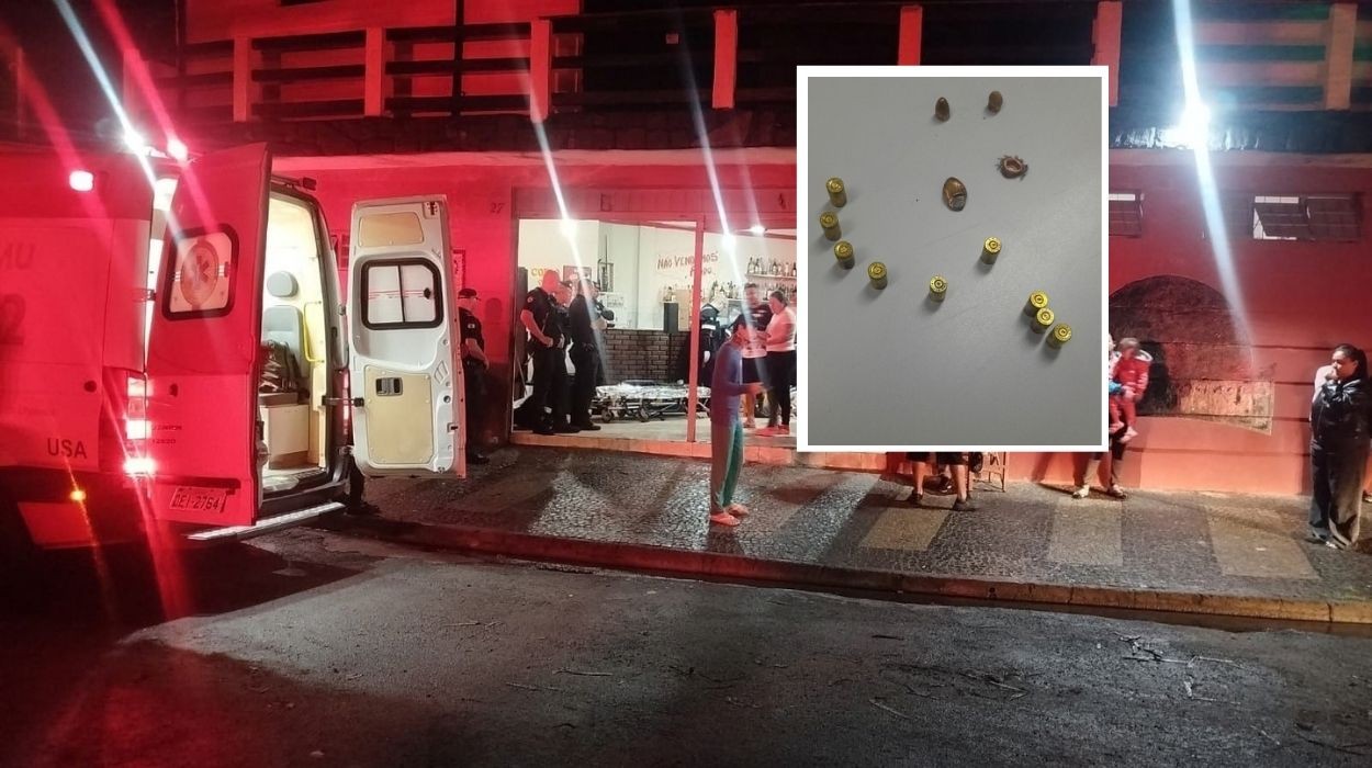 Homem é baleado em bar e fica em estado grave no interior de SP