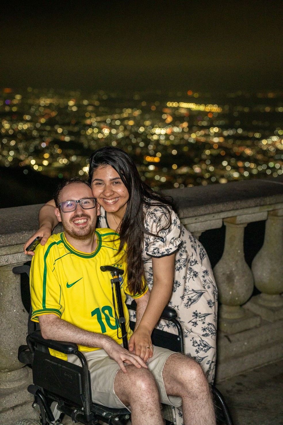 O casal Johnny e Ana — Foto: Arquivo Pessoal