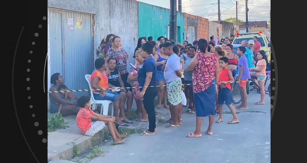 Triplo homicídio em Rio Largo — Foto: Douglas França/Tv Gazeta