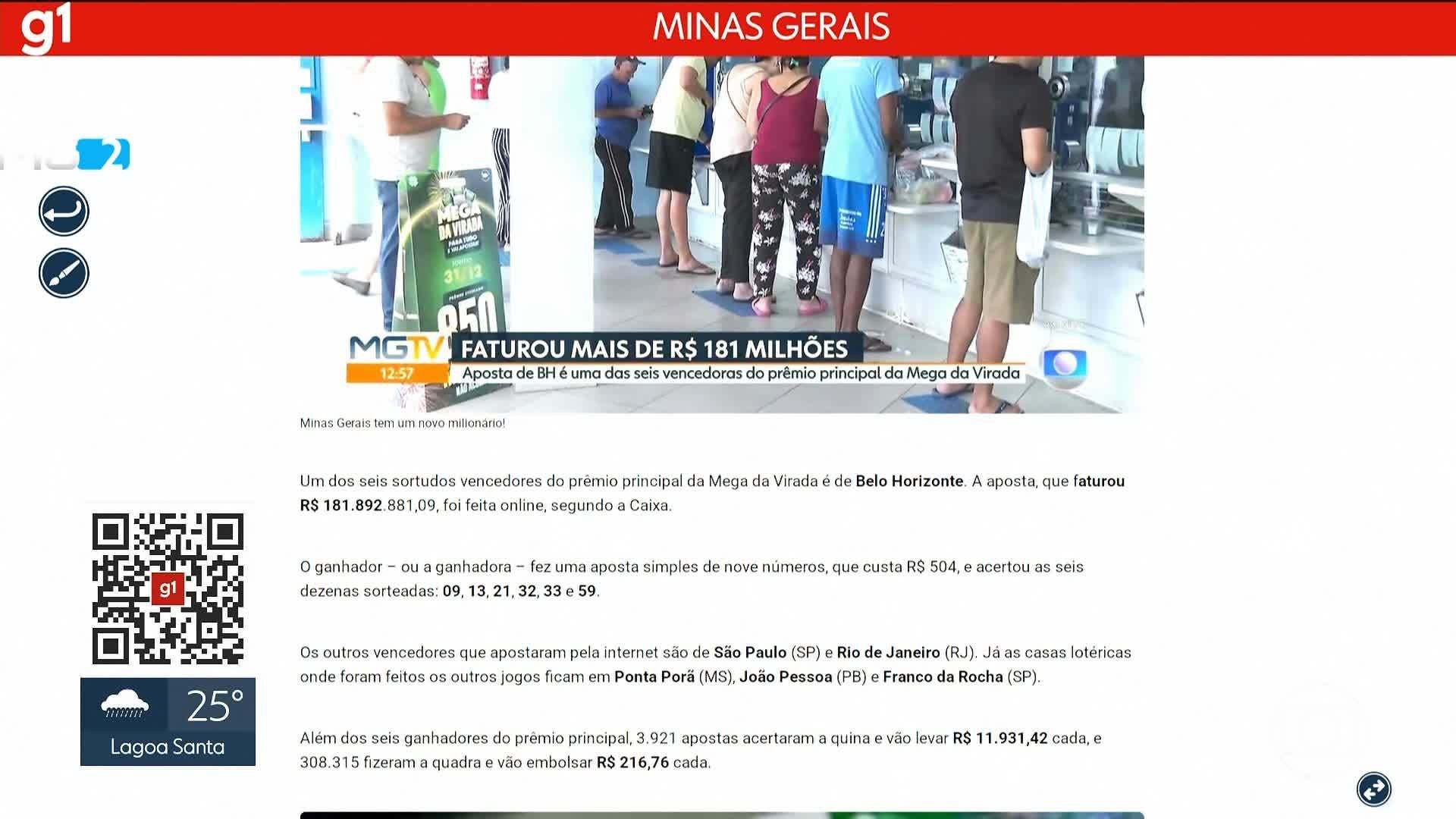 VÍDEOS: MG2 de sábado, 3 de janeiro de 2026