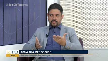 Médico explica sobre sintomas e causas da meningite no Bom Dia Responde