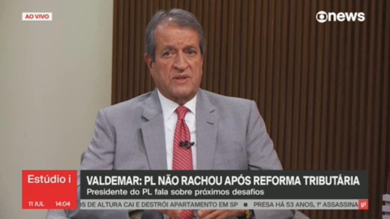 Valdemar Costa Neto diz que PL não rachou após briga interna sobre ...
