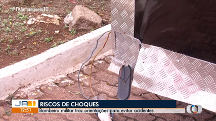 Bombeiro dá dicas de como evitar riscos de choques elétricos