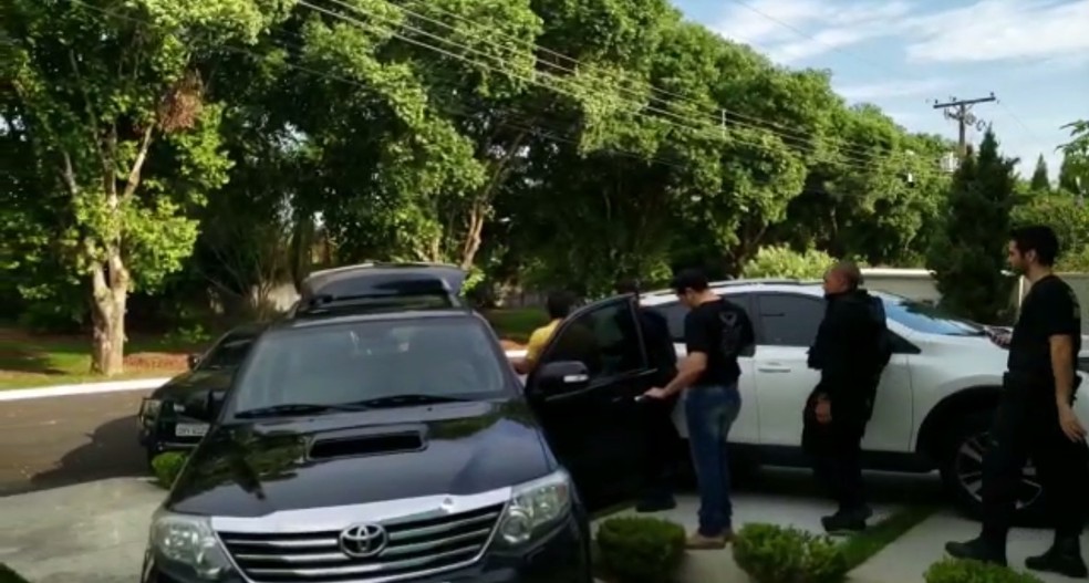 Chaules foi preso em 2019 em Ariquemes. — Foto: Polícia Federal/Reprodução