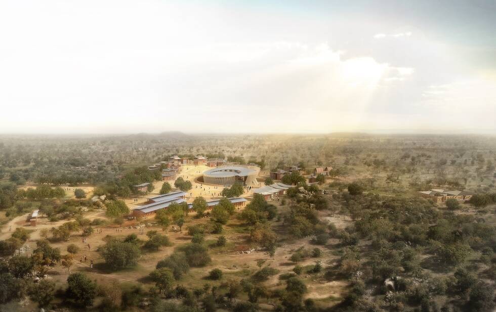 Aldeia sustentável criada em Burkina Faso por arquiteto Francis Kéré vira referência mundial