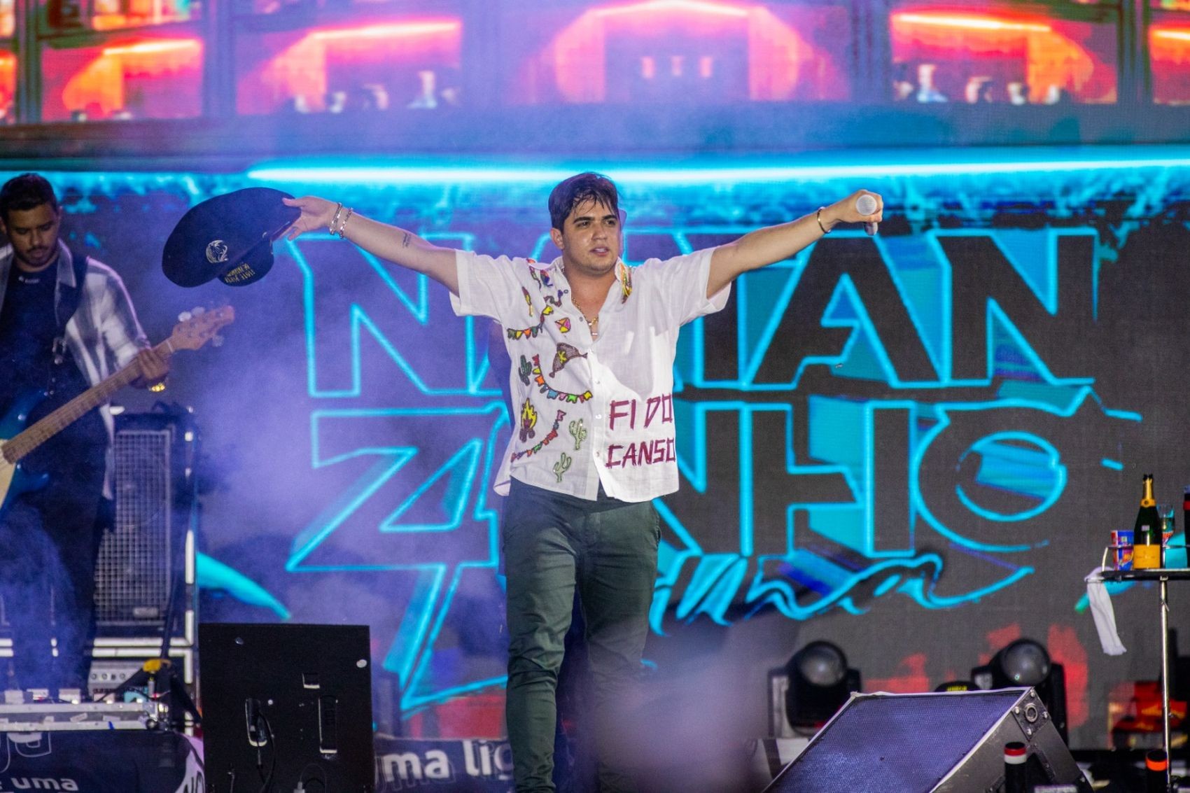 'A gente pode chegar onde quiser', diz Natanzinho Lima após fazer três shows em menos de 10 horas em Sergipe