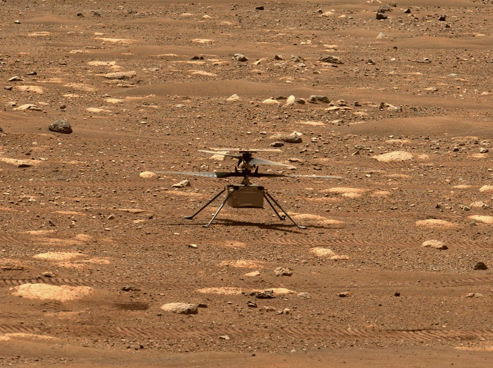 Helicóptero da Nasa entra para o 'Guinness World Records' com o voo mais longo em Marte