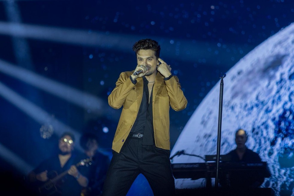 Luan Santana se apresenta no Limeira Rodeo Music 2026 � Foto: Thomaz Marostegan/g1