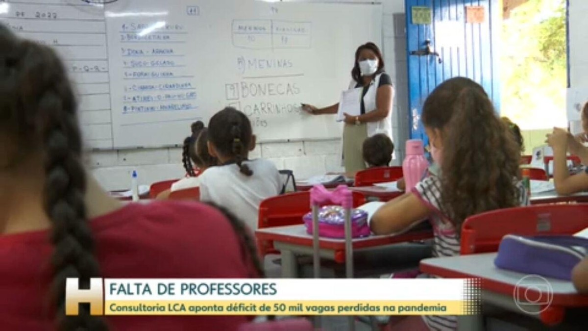 Escolas sofrem com falta de professores nas salas de aula | Jornal Hoje ...