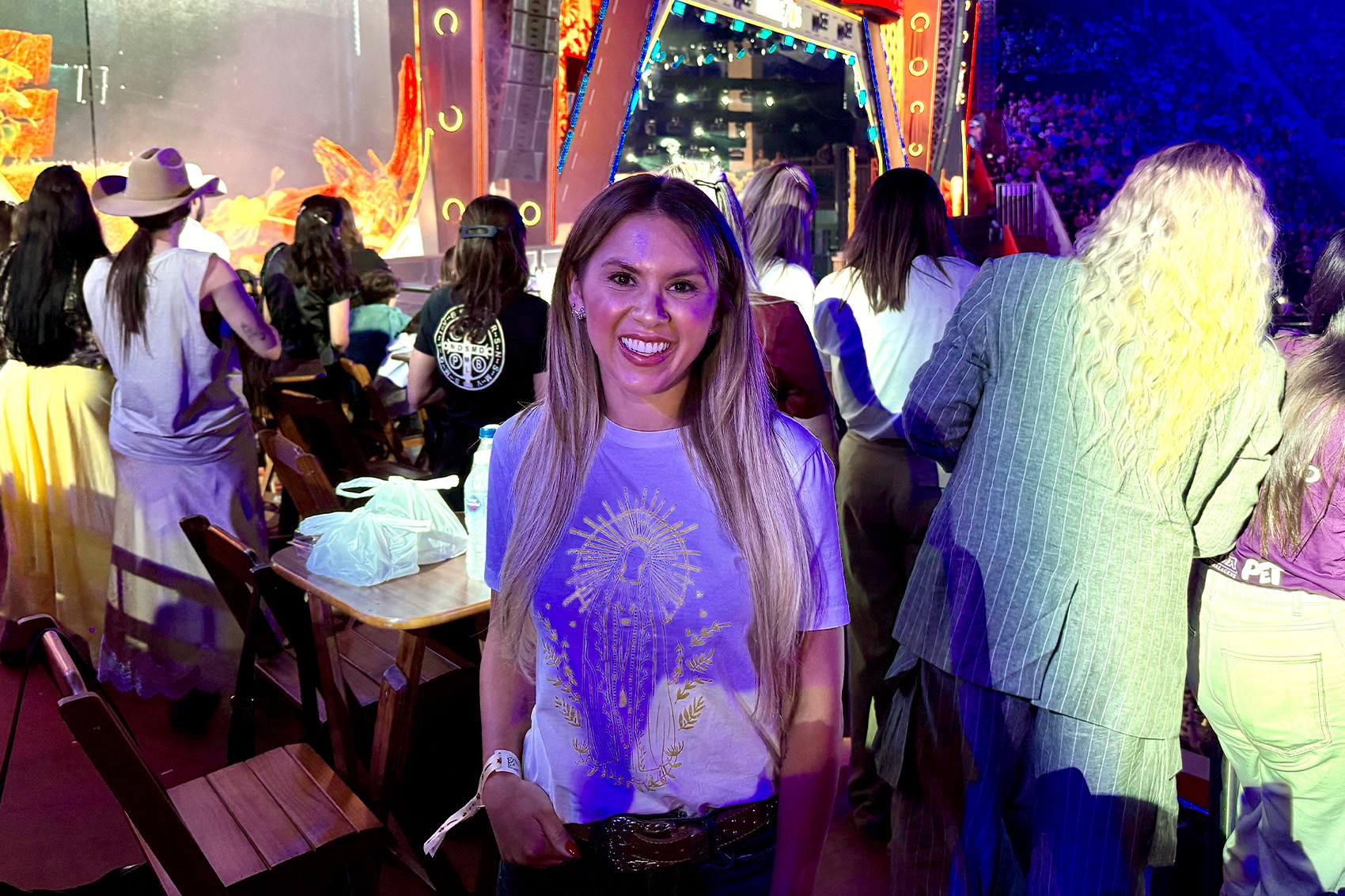 Natália Toscano assiste Frei Gilson em Barretos e revela gratidão por recuperação de Zé Neto da depressão: 'Nos falou a verdade'