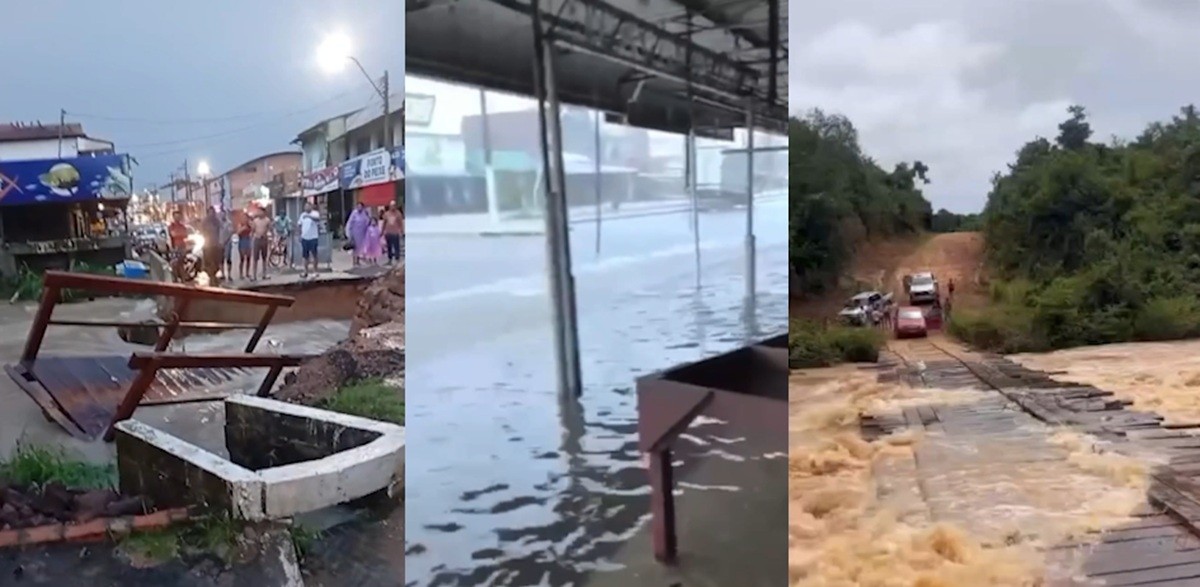 Chuvas no interior do PA: Capitão Poço, Santa Maria e Medicilândia enfrentam alagamentos