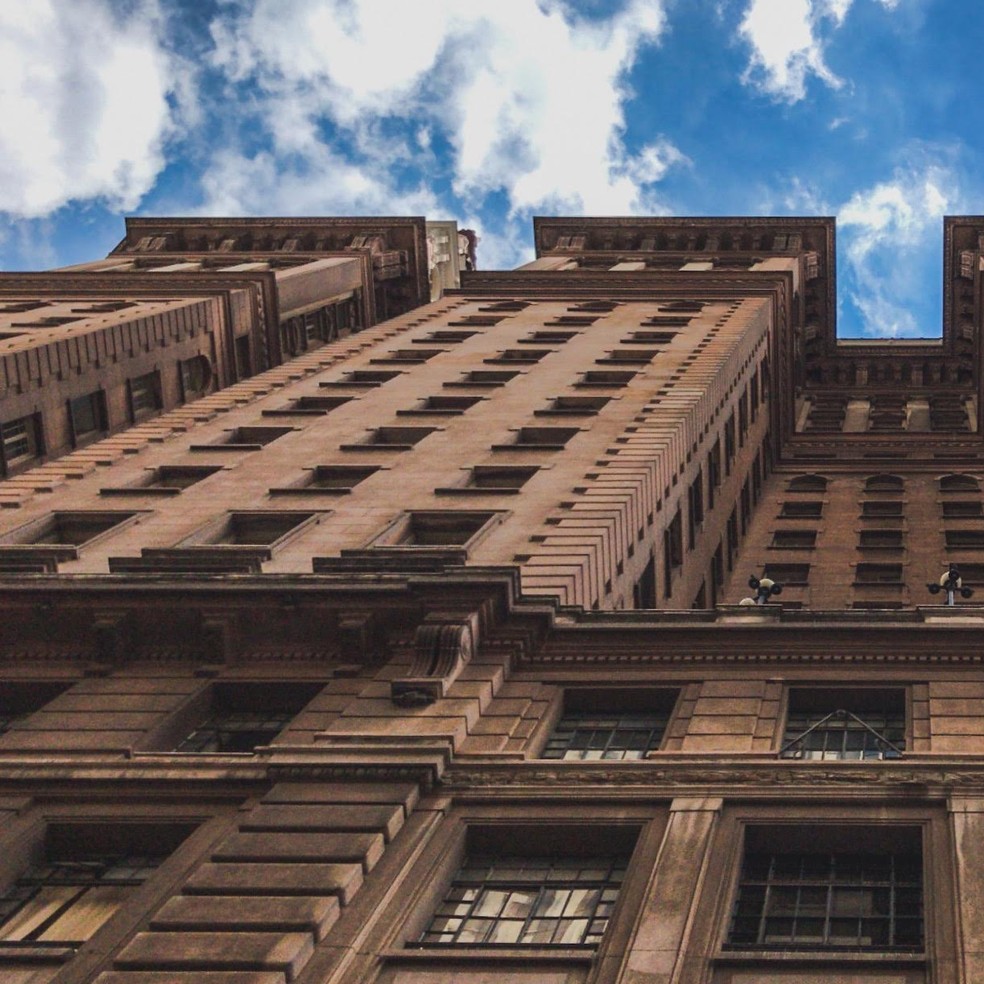 Edifício Martinelli, no Centro de São Paulo — Foto: Renata Bitar/g1