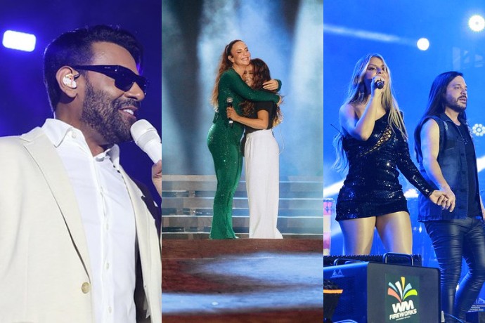 Multidão lota a 2ª noite do ‘Sou Manaus 2025’ em shows de Ivete Sangalo, Pablo e Calcinha Preta