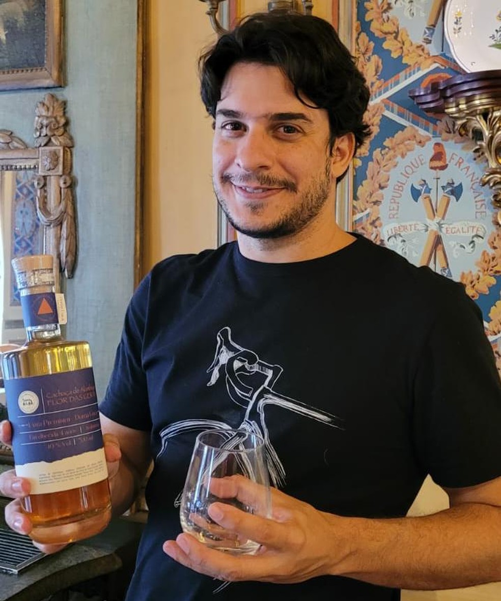 Daniel e a Flor das Gerais — Foto: Arquivo Pessoal