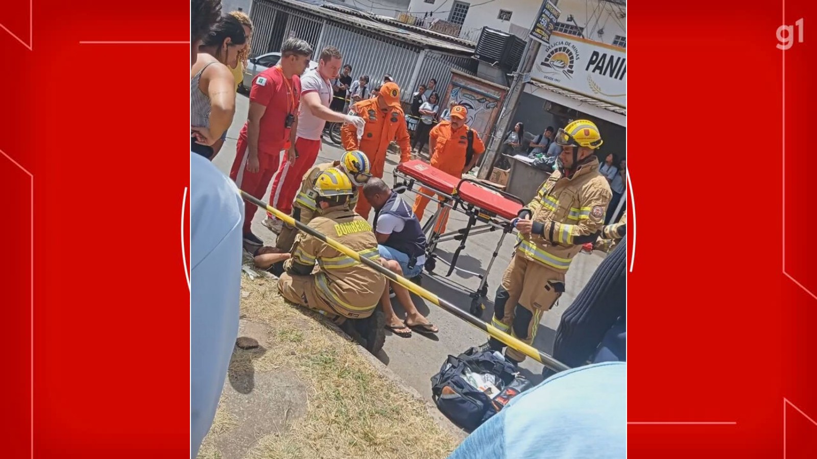 
Adolescente de 13 anos é esfaqueado em frente a padaria no Riacho Fundo II, no DF