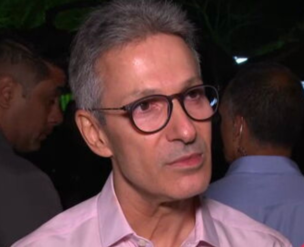 Governador Romeu Zema — Foto: TV Globo/Reproduo