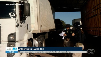 Número de produtos apreendidos sem nota fiscal em rodovias é alto