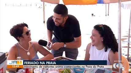 Feriado movimenta praias de Palmas